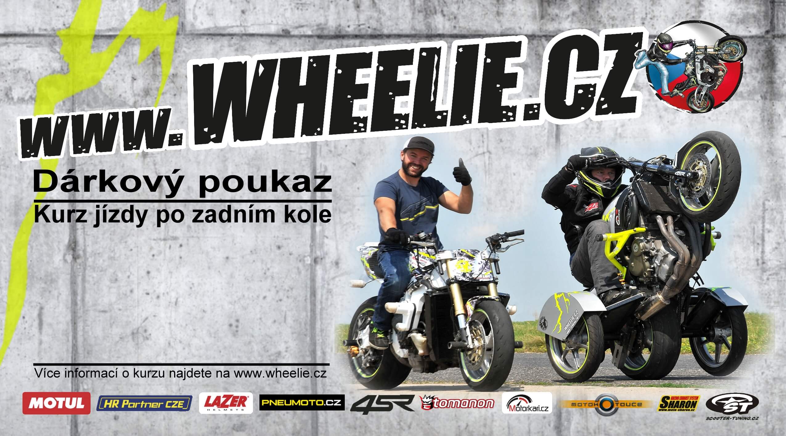 Dárkový poukaz Wheelie
